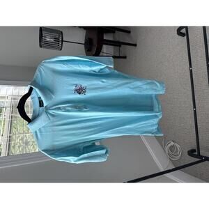 Fairway & Greene Whistling Straight Men's Polo Shirt XL Blue